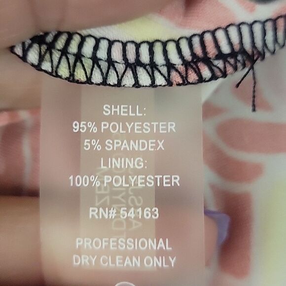 Tommy Hilfiger floral print sleeveless Flare dress, Size 6 - Picture 6 of 6